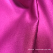 Satin Polyester Elastane Blended Textile for Clothing